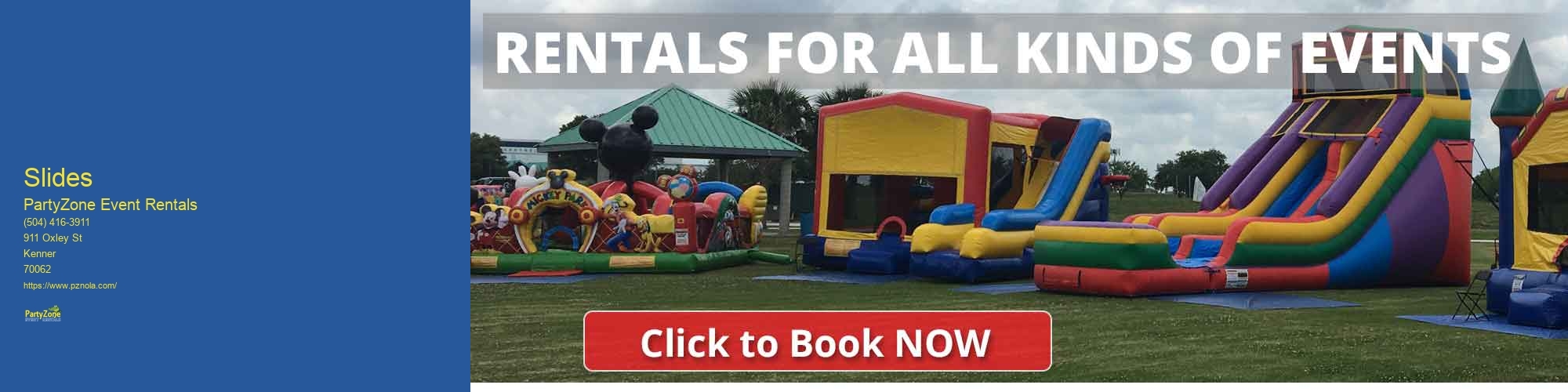 Slides PartyZone Event Rentals Slides