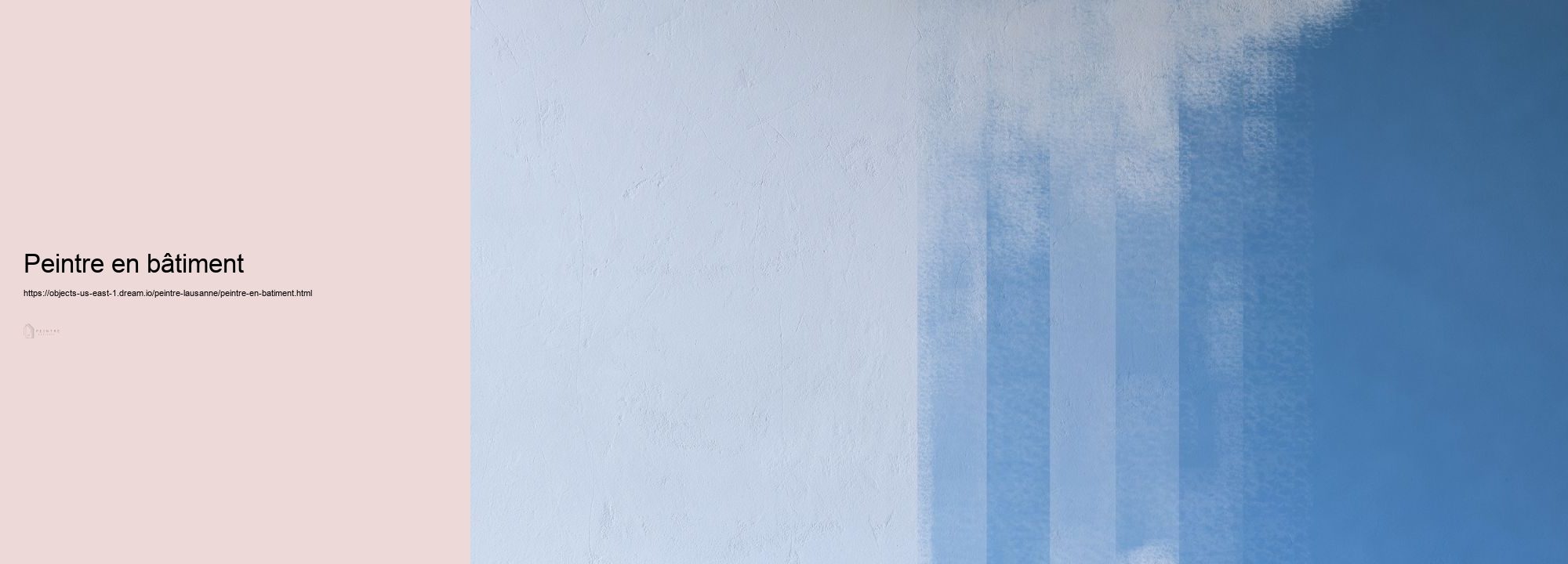 peintre en bâtiment
