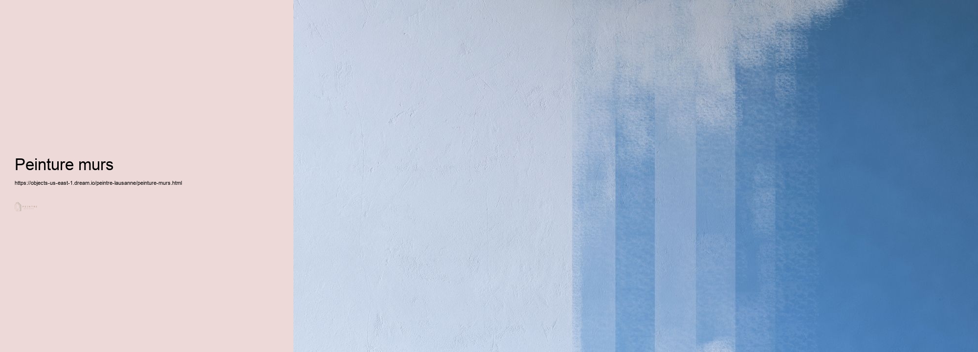 peinture murs
