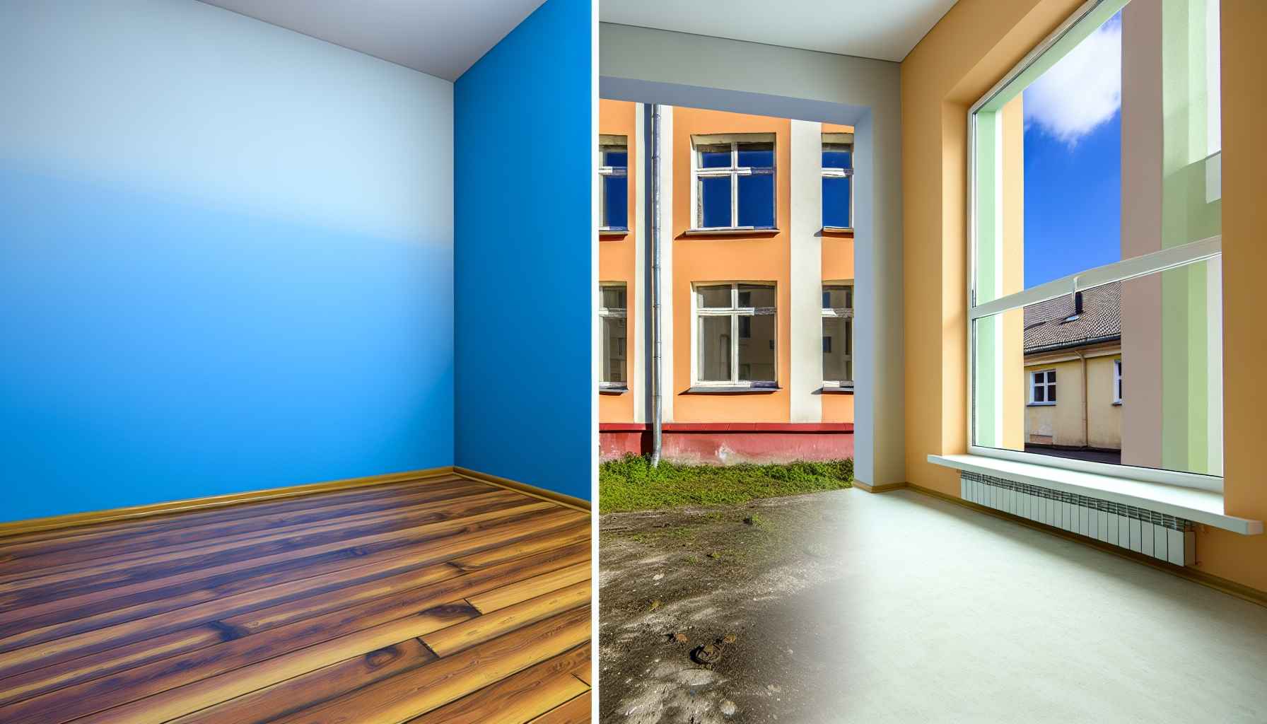 Peinture intérieure vs extérieure: quelles différences?