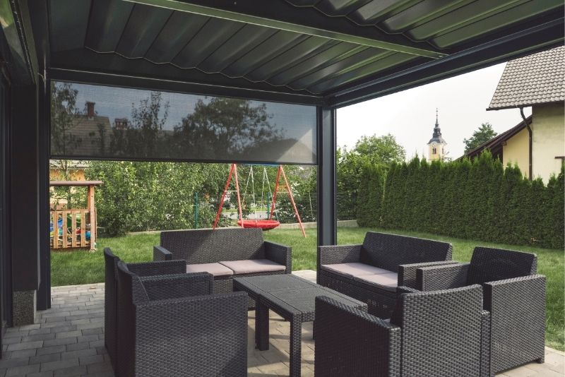 pergola sun shade