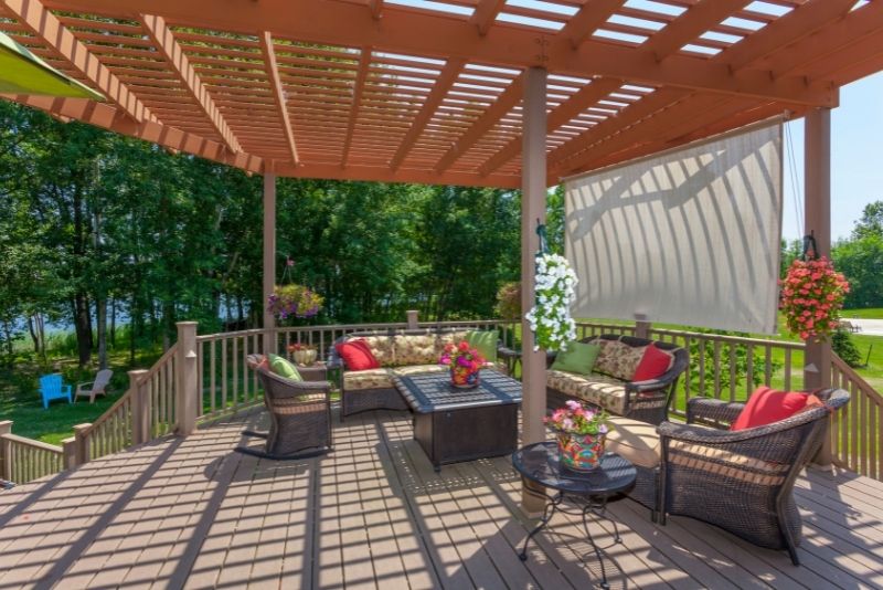 15x15 pergola