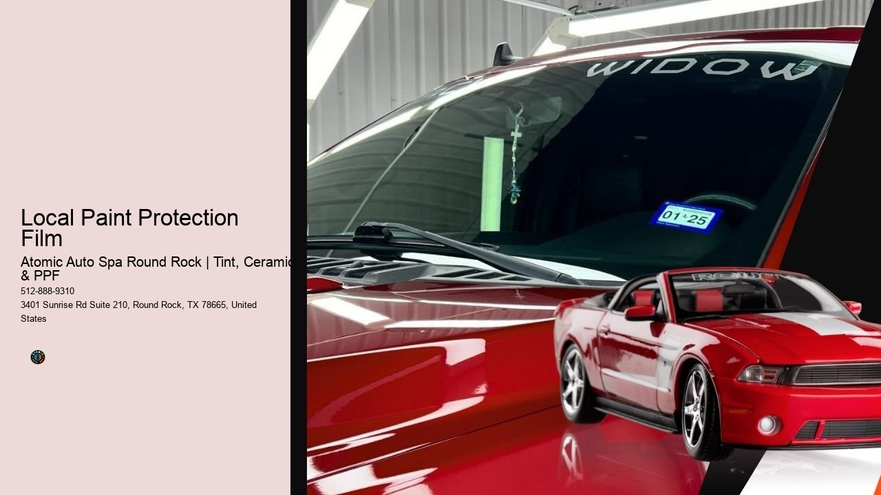 Local Paint Protection Film