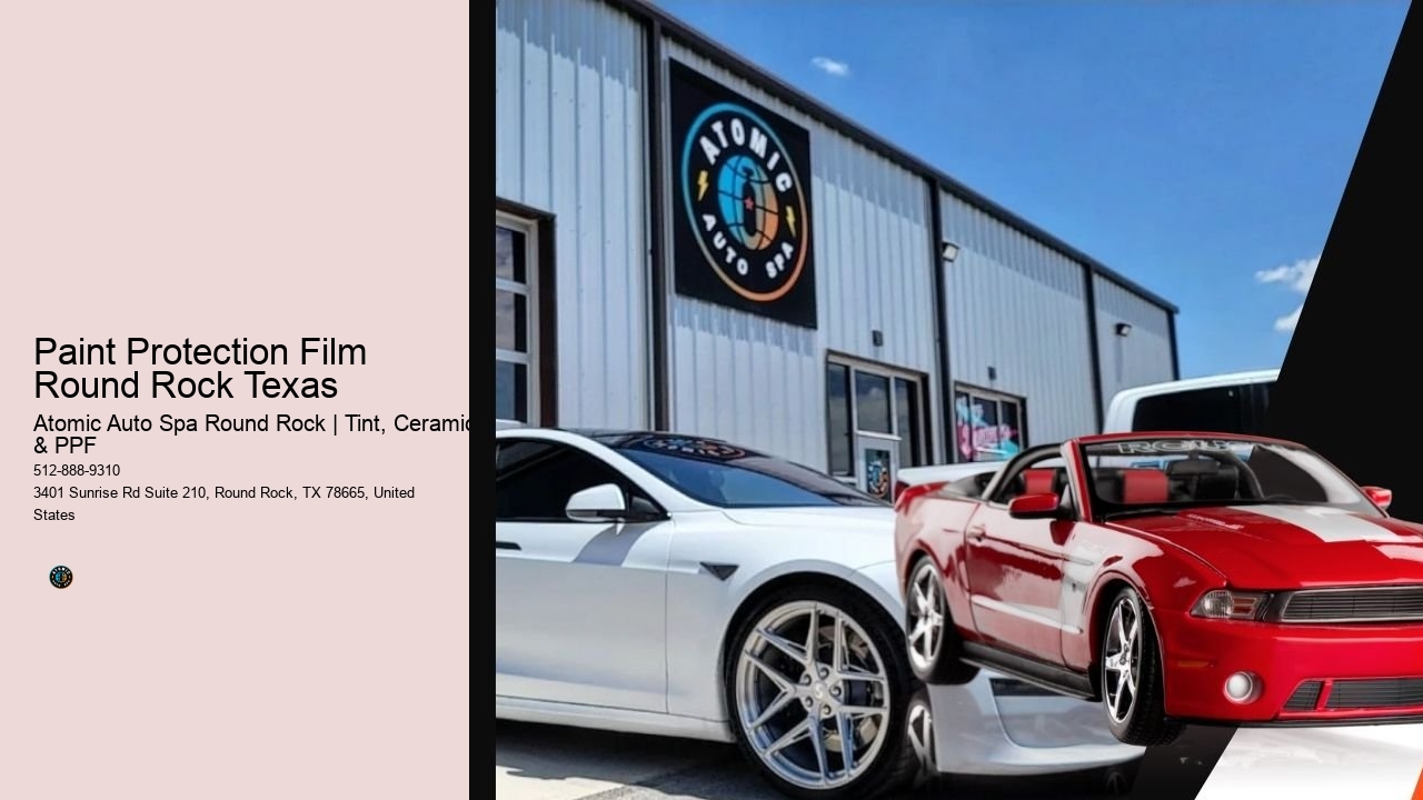 Paint Protection Film Round Rock Texas
