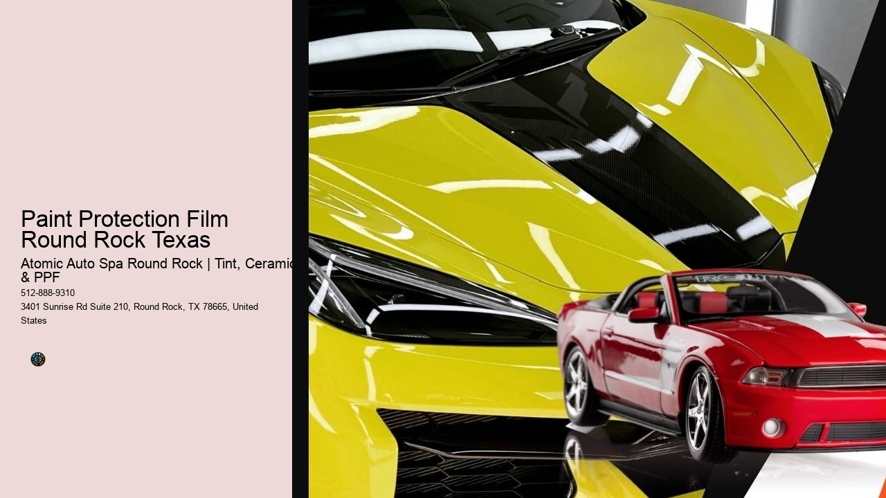Paint Protection Film Round Rock Texas