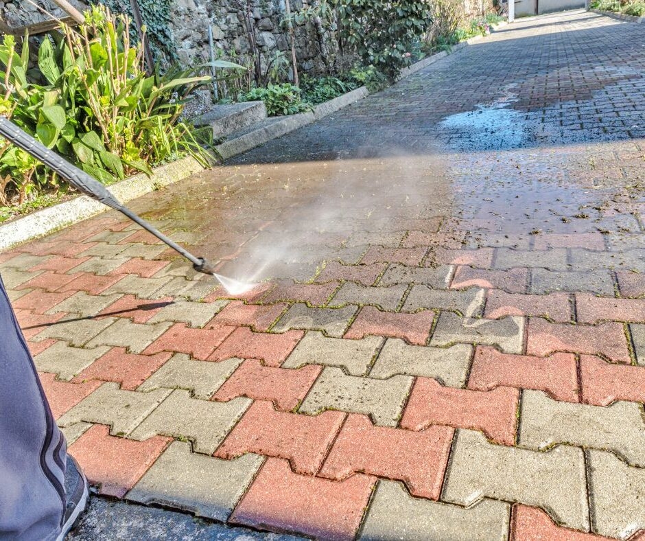 How do I prepare my deck for professional cleaning?
