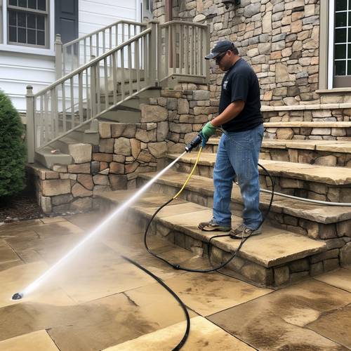 North Star Pressure Washing Trailer