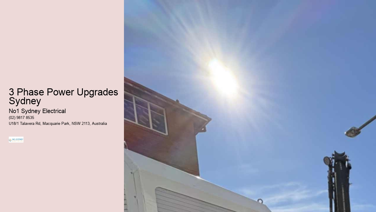 3 Phase Power Upgrades Sydney