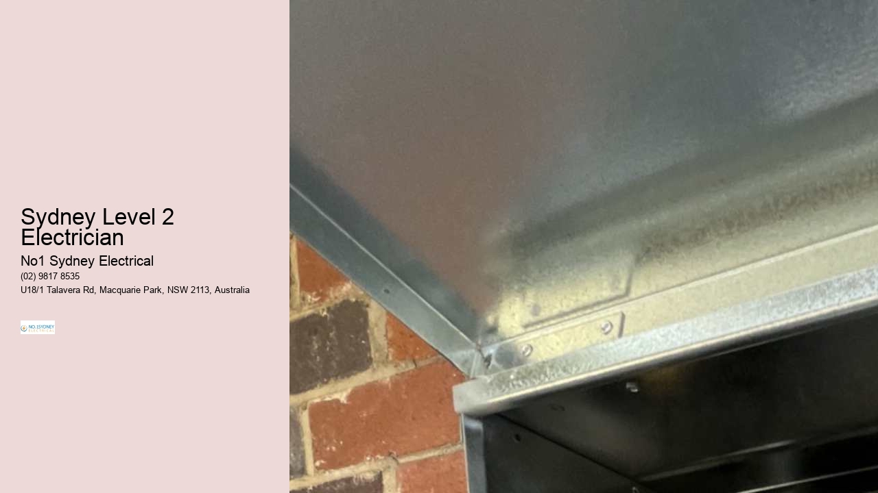 Sydney Level 2 Electrician