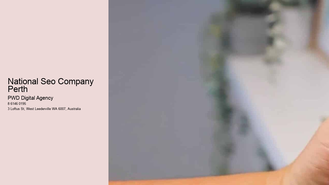 National Seo Company Perth