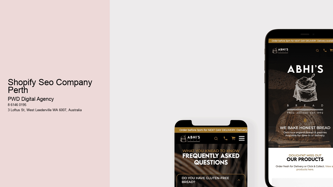 Shopify Seo Company Perth
