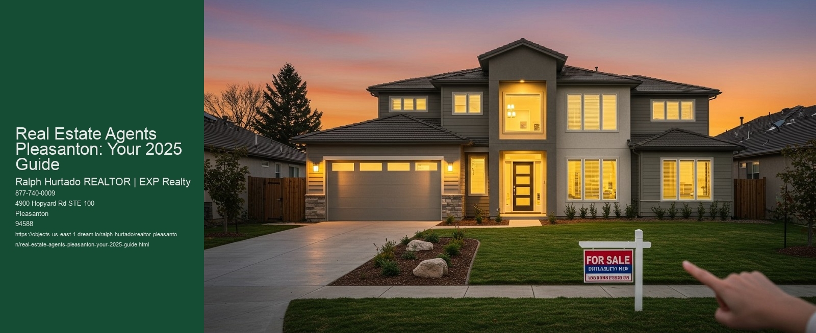 Real Estate Agents Pleasanton: Your 2025 Guide