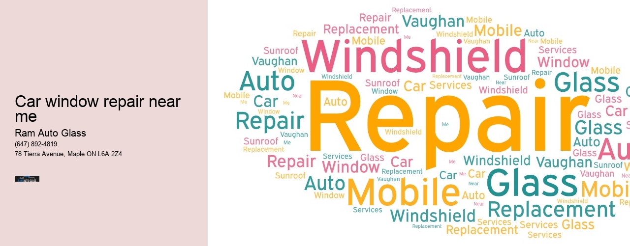 Car window repair near me