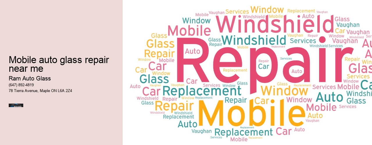 Mobile auto glass repair near me