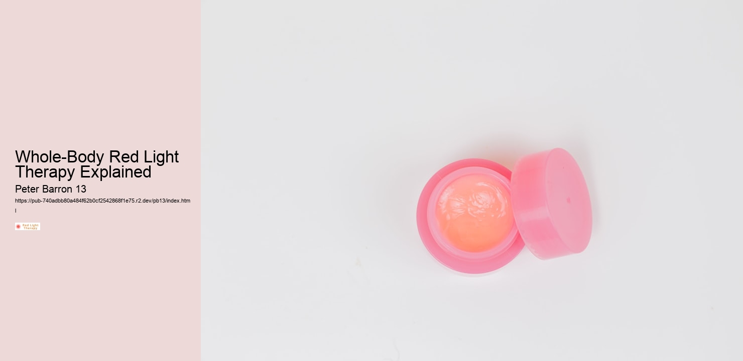 Dermatological Applications of Red Light Therapy