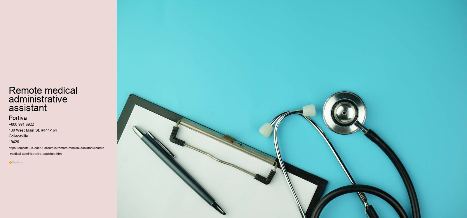 remote medical administrative assistant