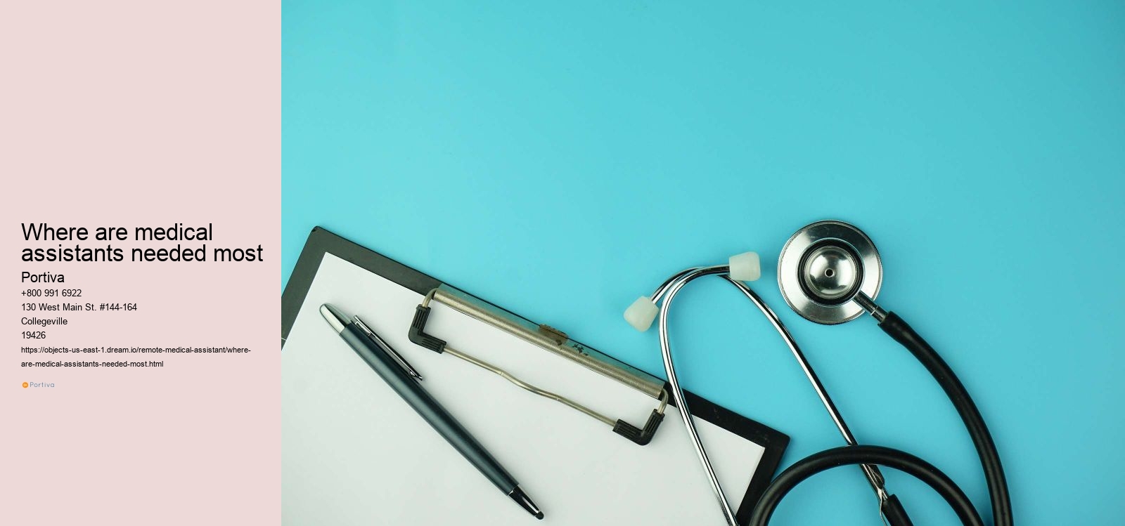 Where are medical assistants needed most