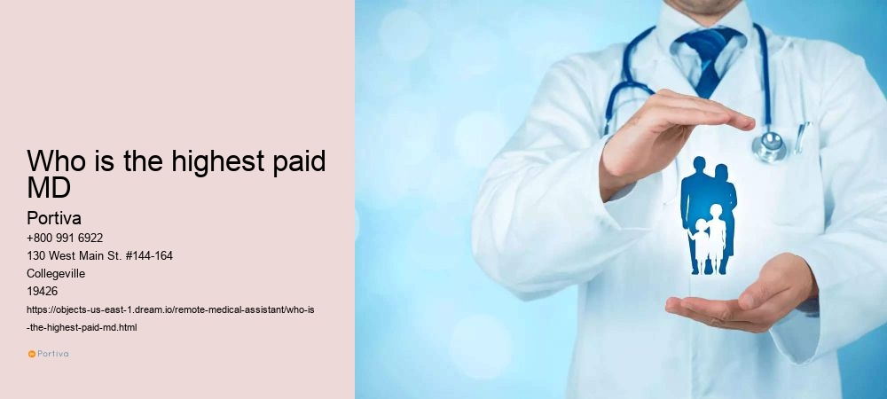 Who is the highest paid MD