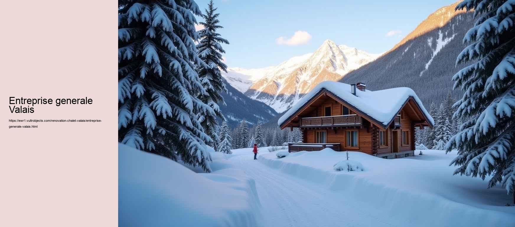entreprise generale Valais