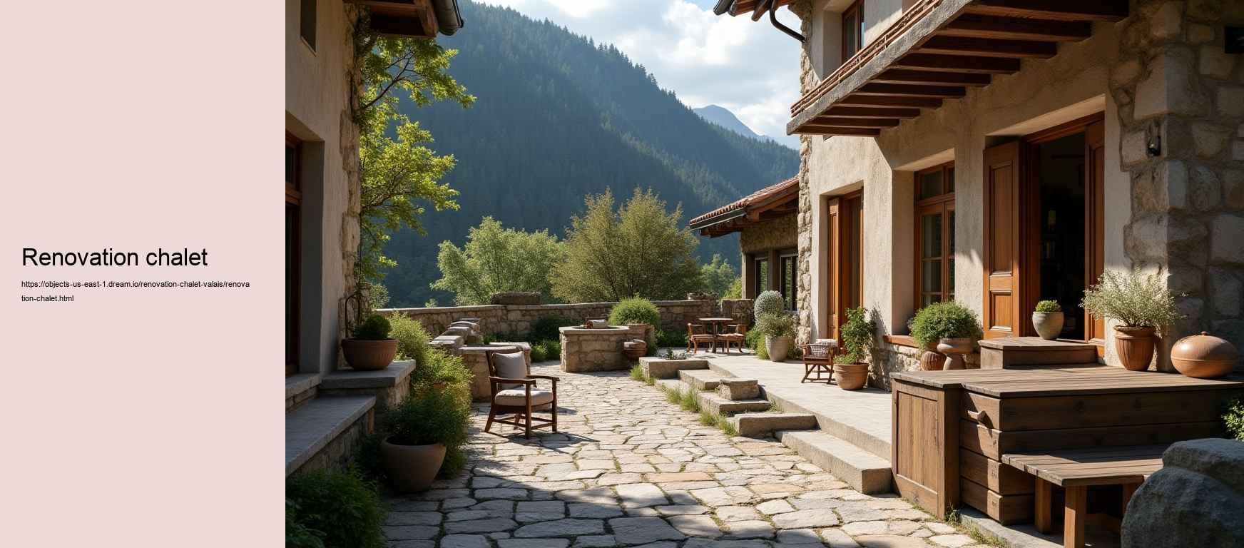 renovation chalet