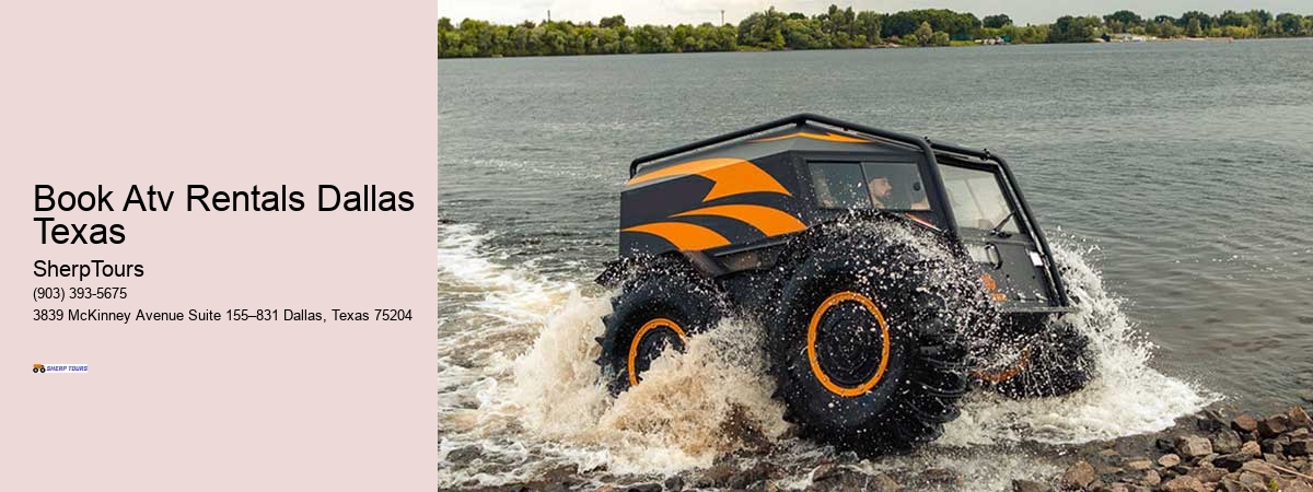 Book Atv Rentals Dallas Texas
