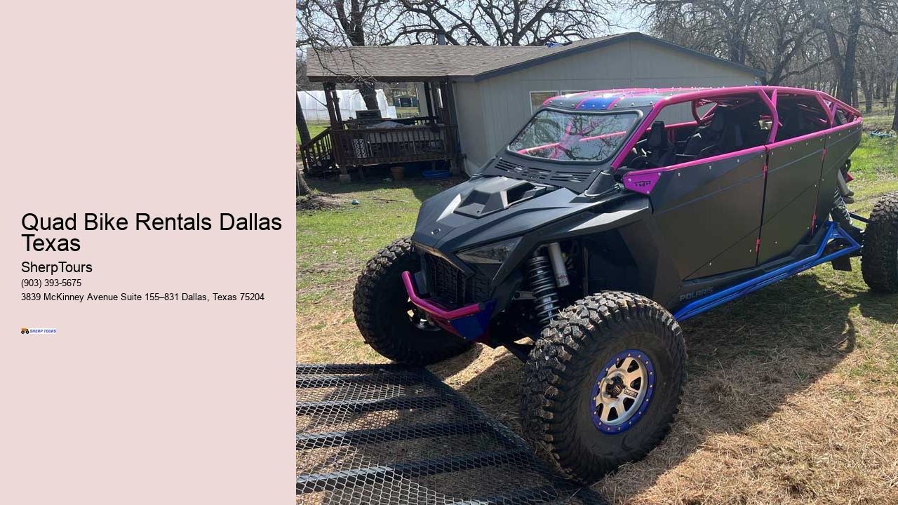Quad Bike Rentals Dallas Texas