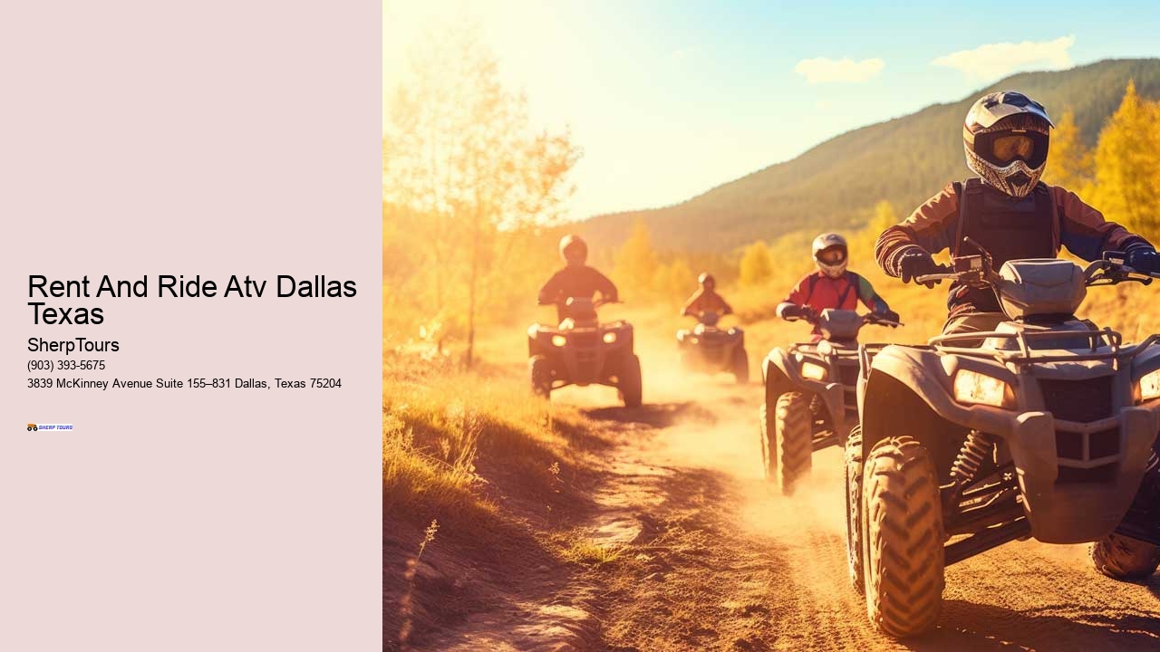 Rent And Ride Atv Dallas Texas