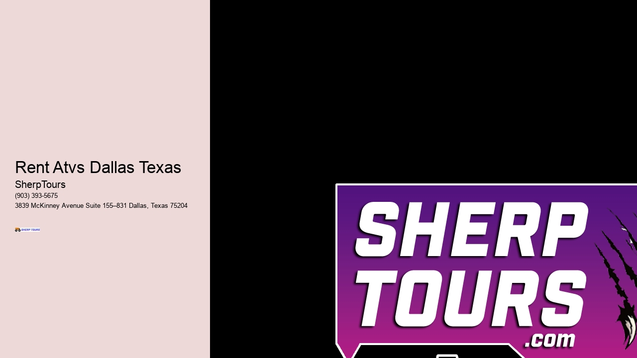 Rent Atvs Dallas Texas