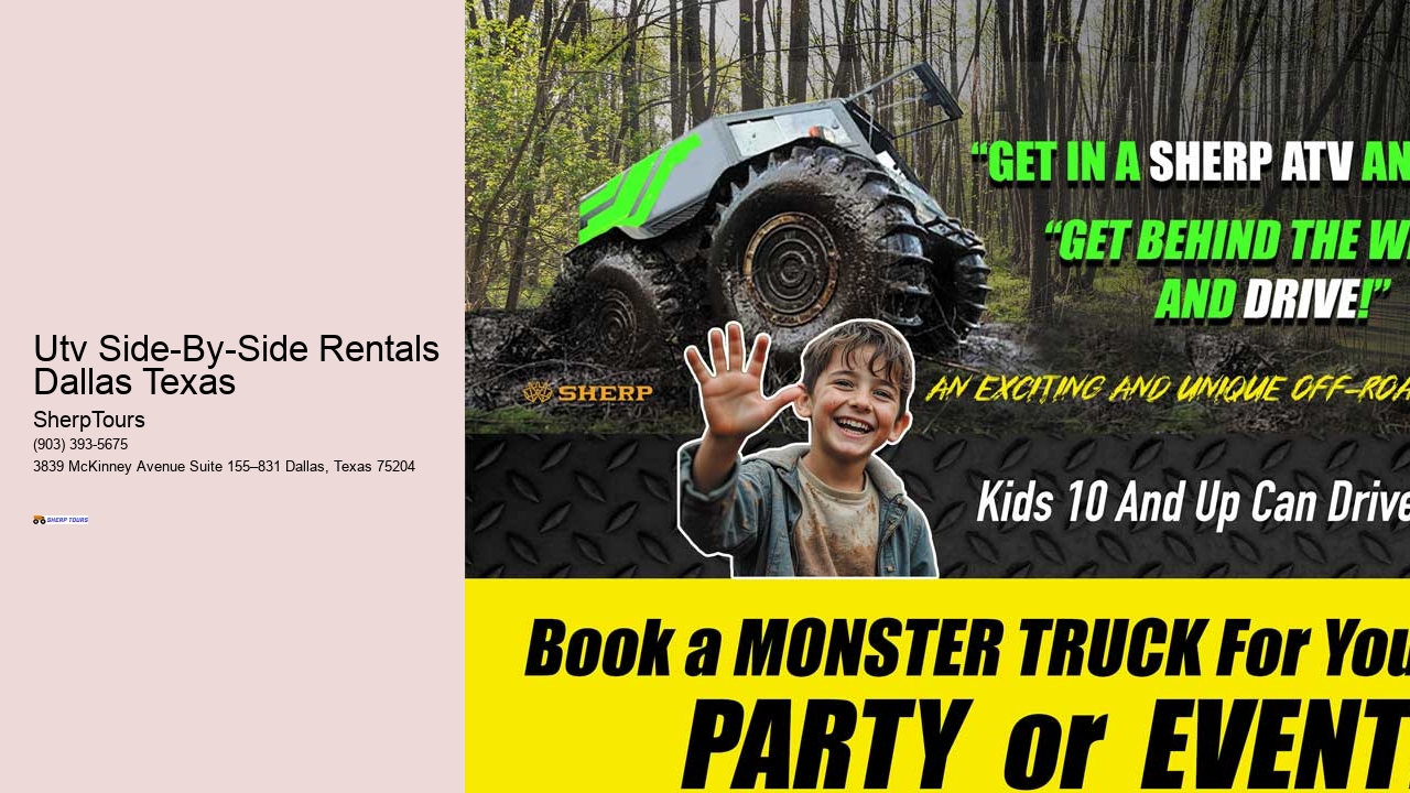 Utv Side-By-Side Rentals Dallas Texas
