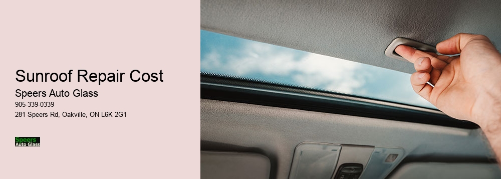 Sunroof Repair Cost