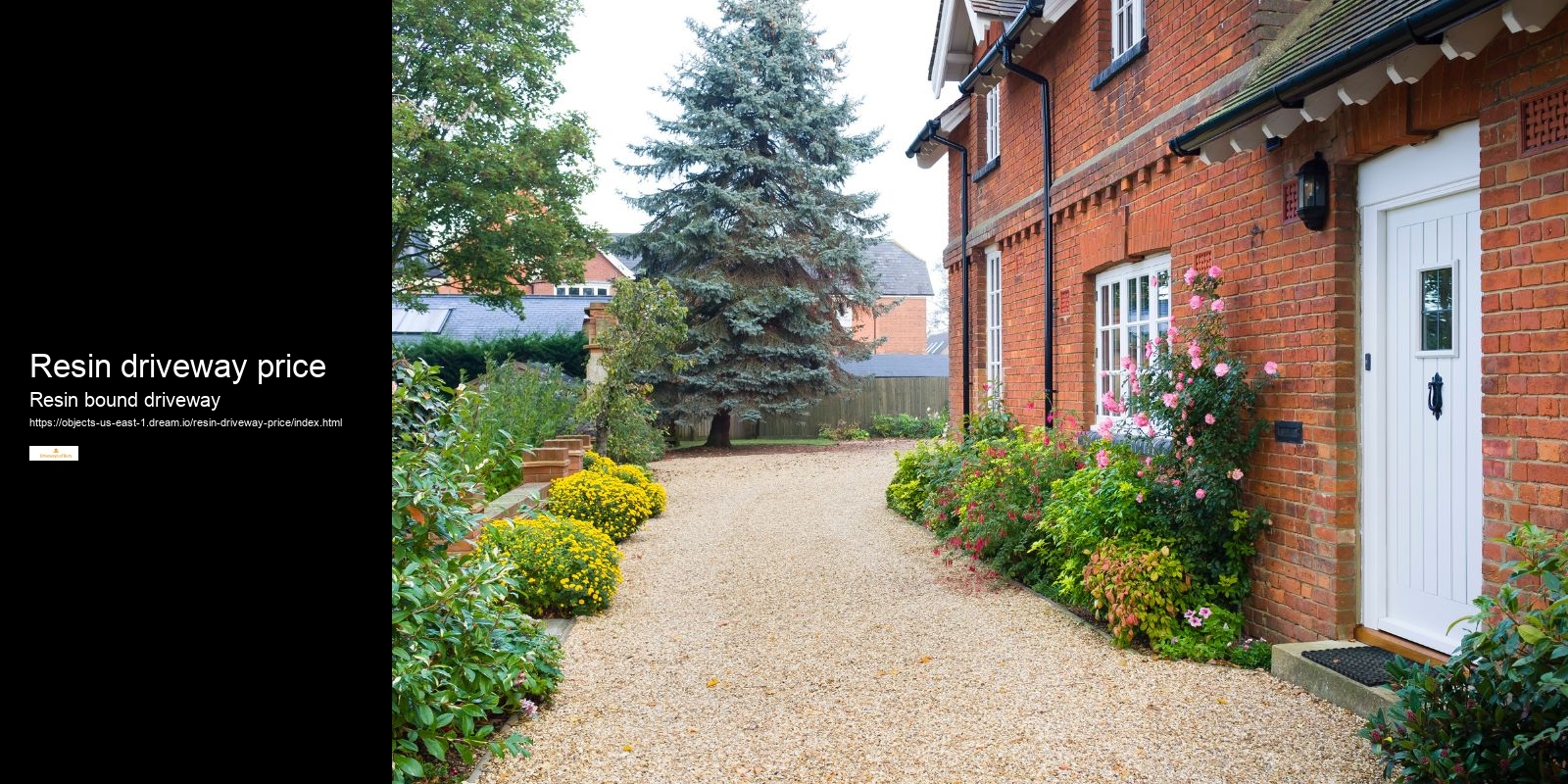 Resin driveway price