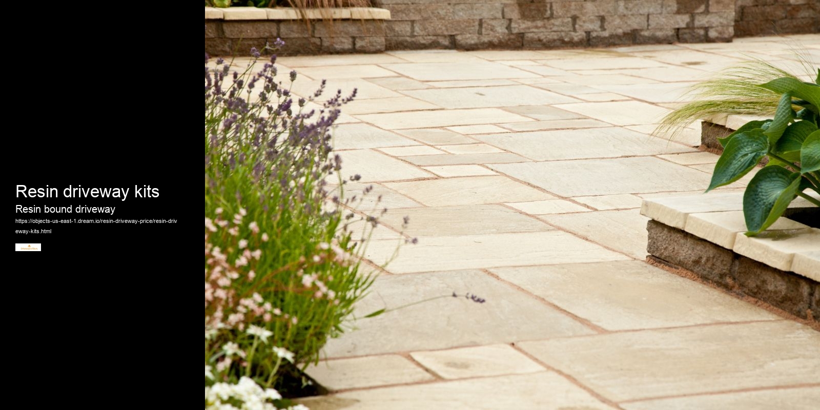 Resin driveway kits