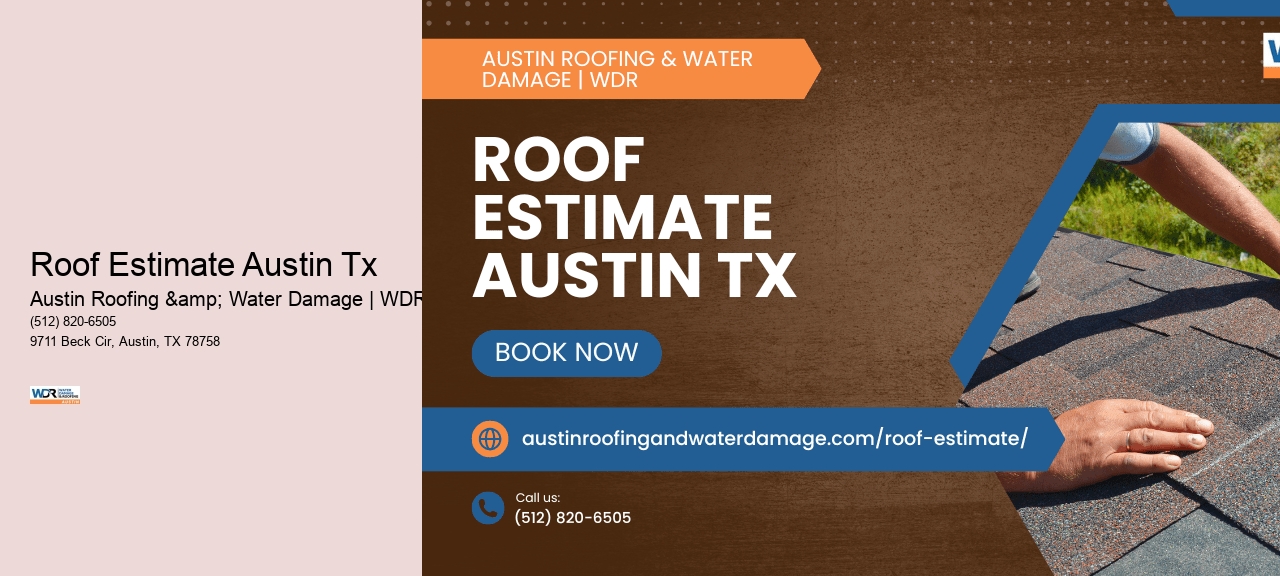 Roof Estimate Austin Tx