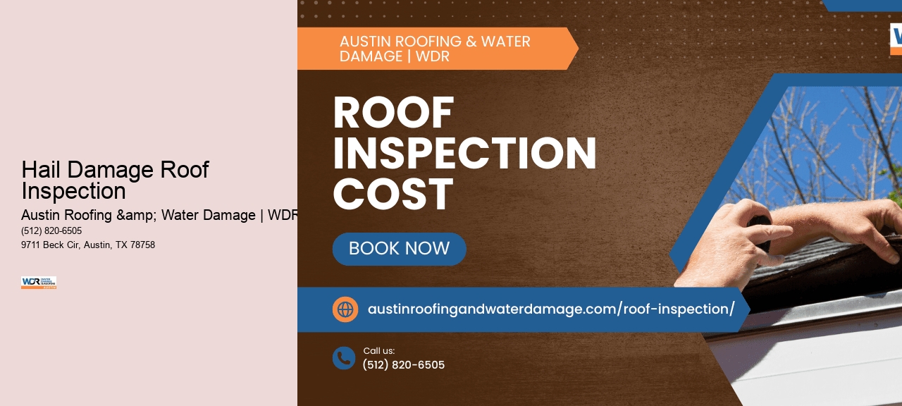 Hail Damage Roof Inspection
