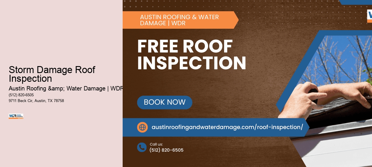 Storm Damage Roof Inspection
