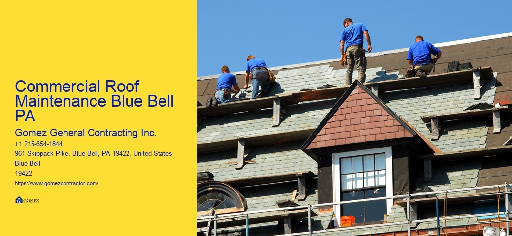 Commercial Roof Maintenance Blue Bell PA