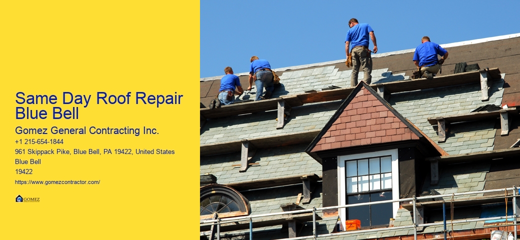 Same Day Roof Repair Blue Bell