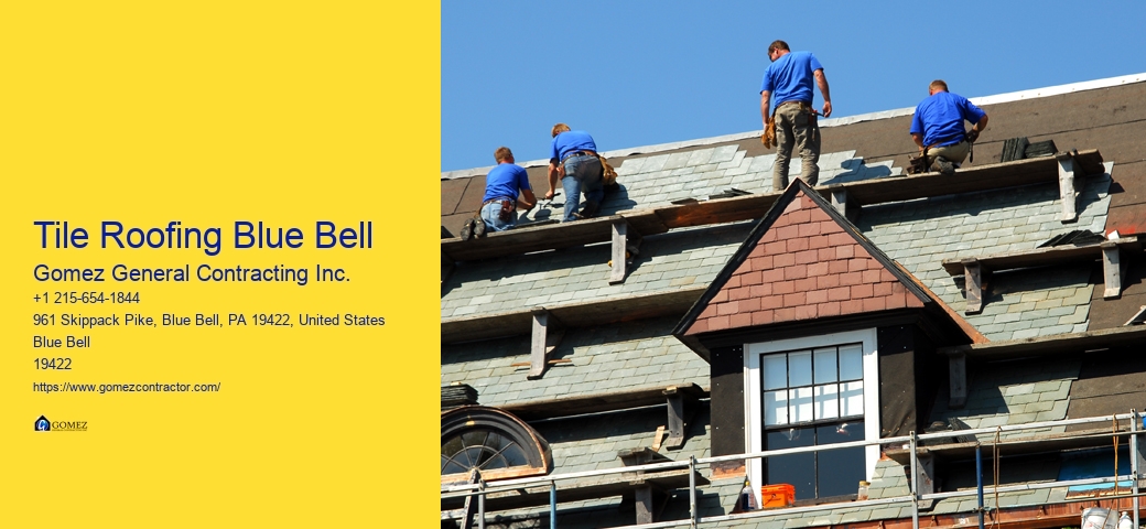 Tile Roofing Blue Bell