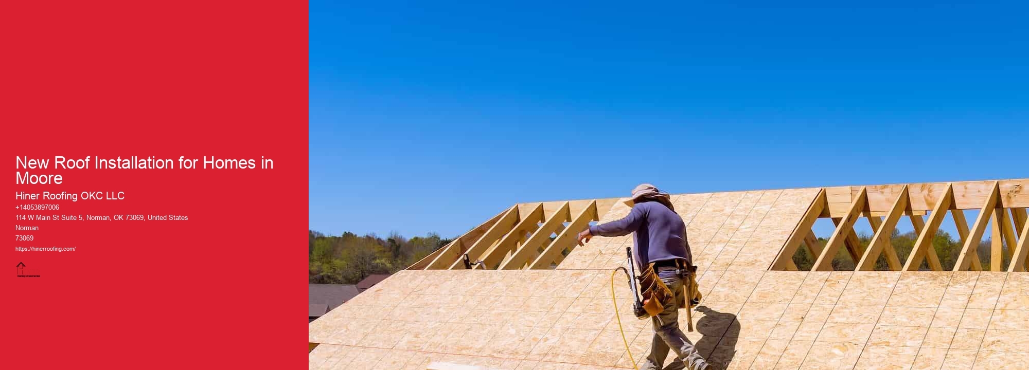 New Roof Installation for Homes in Moore