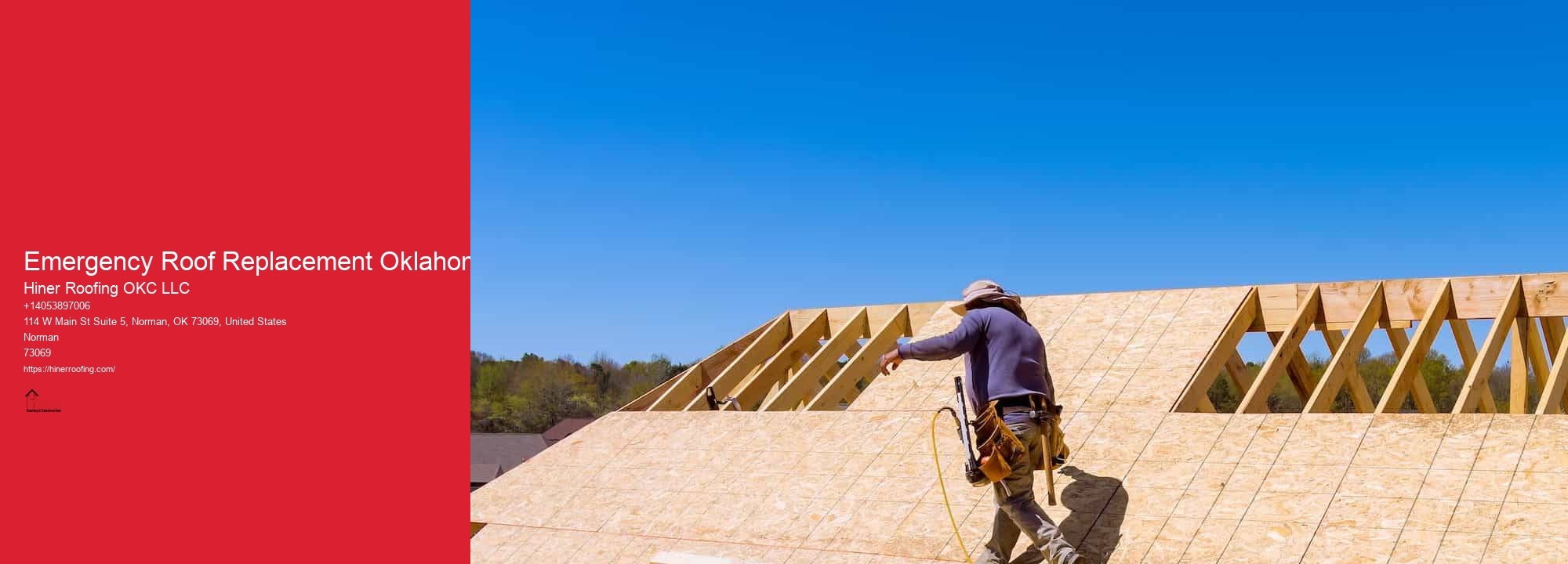 Emergency Roof Replacement Oklahoma