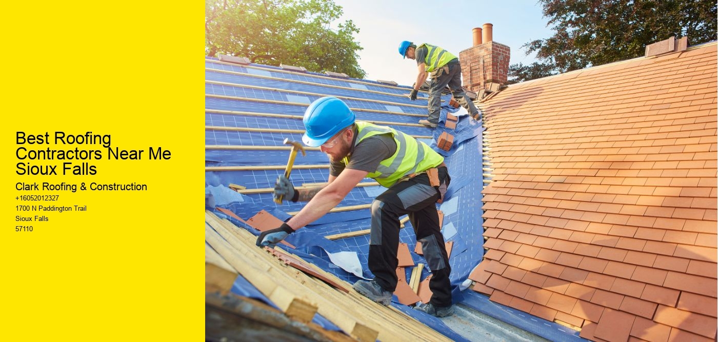Best Roofing Contractors Near Me Sioux Falls