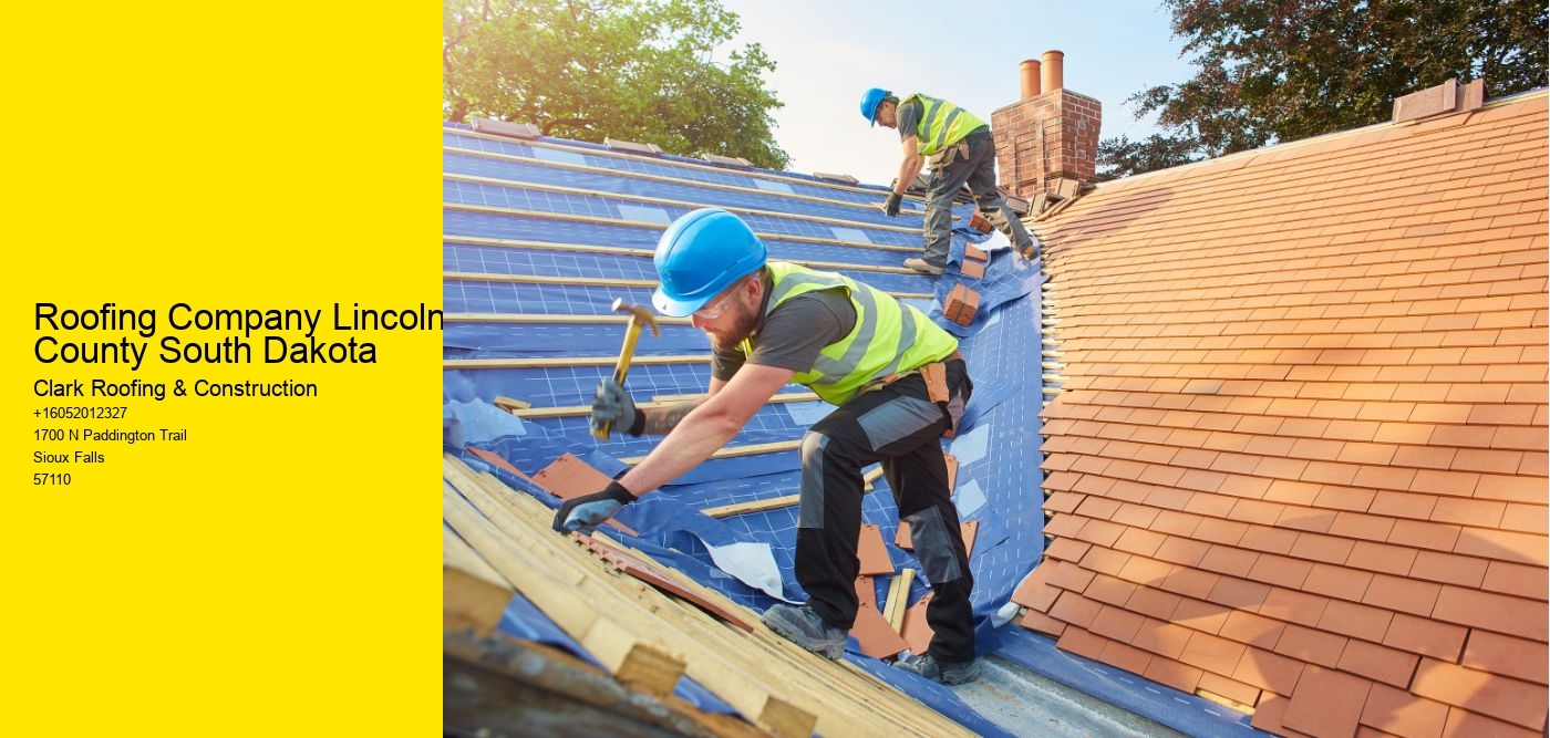 Roofing Company Lincoln County South Dakota