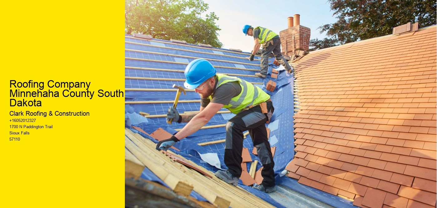 Roofing Company Minnehaha County South Dakota
