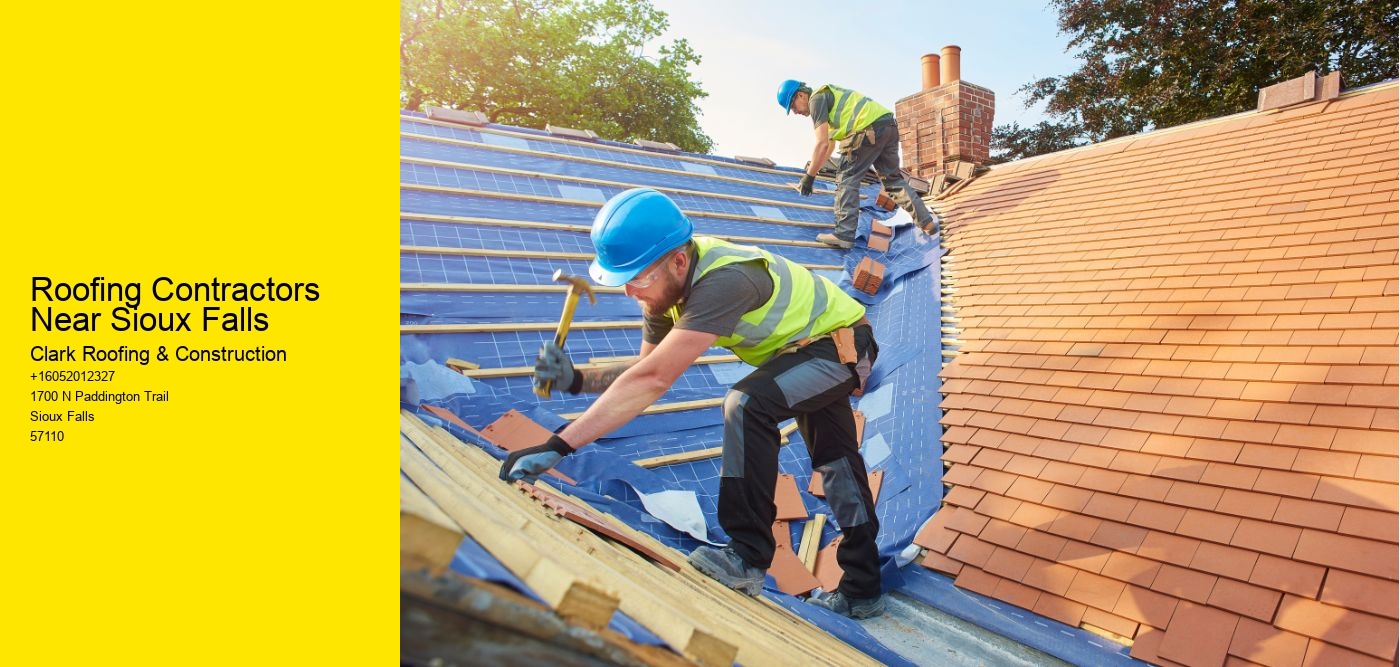 Roofing Contractors Near Sioux Falls