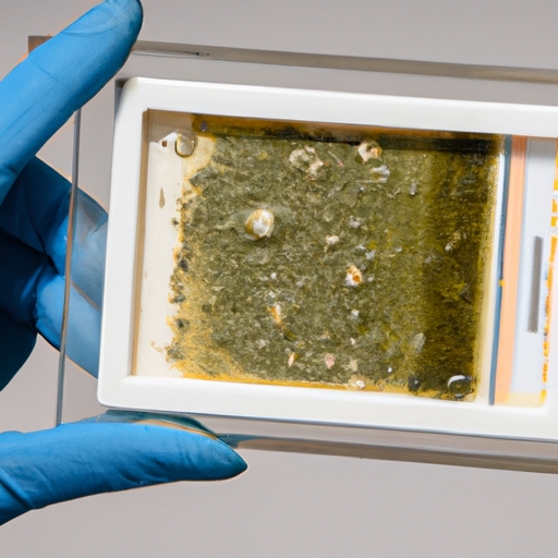 What is involved in a professional mold inspection process?