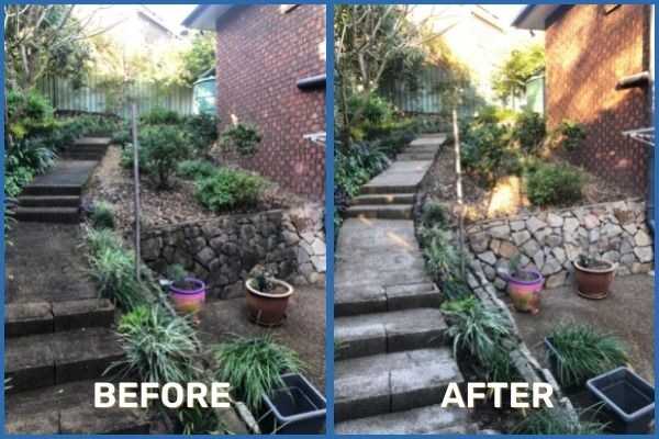 What is the process for power washing my property?