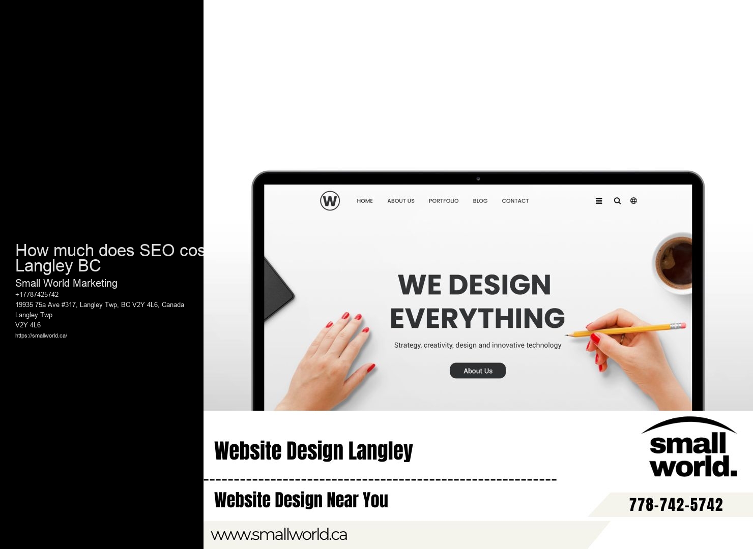 How much does SEO cost Langley BC SEO for local businesses case studies