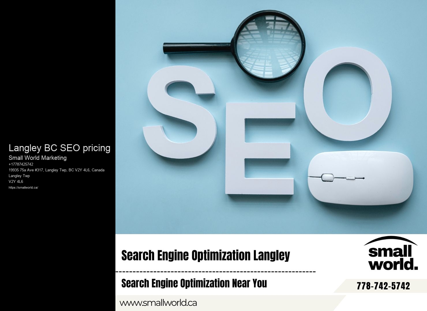 SEO solutions Langley BC SEO pricing
