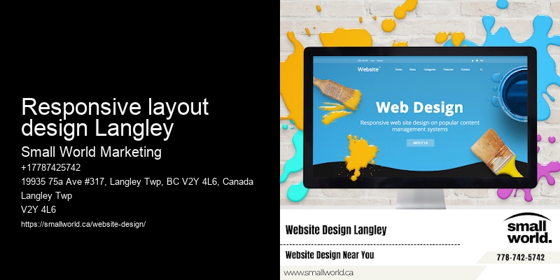 responsive layout design Langley