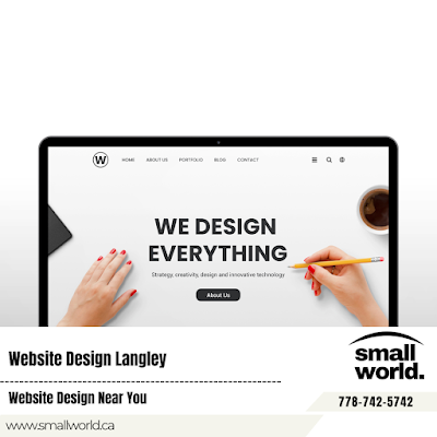 E-commerce website development Langley website maintenance services